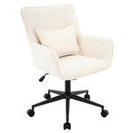 DREHSTUHL Webstoff Creme, Schwarz  - Creme/Schwarz, Design, Kunststoff/Textil (60/86/96/57cm) - Carryhome