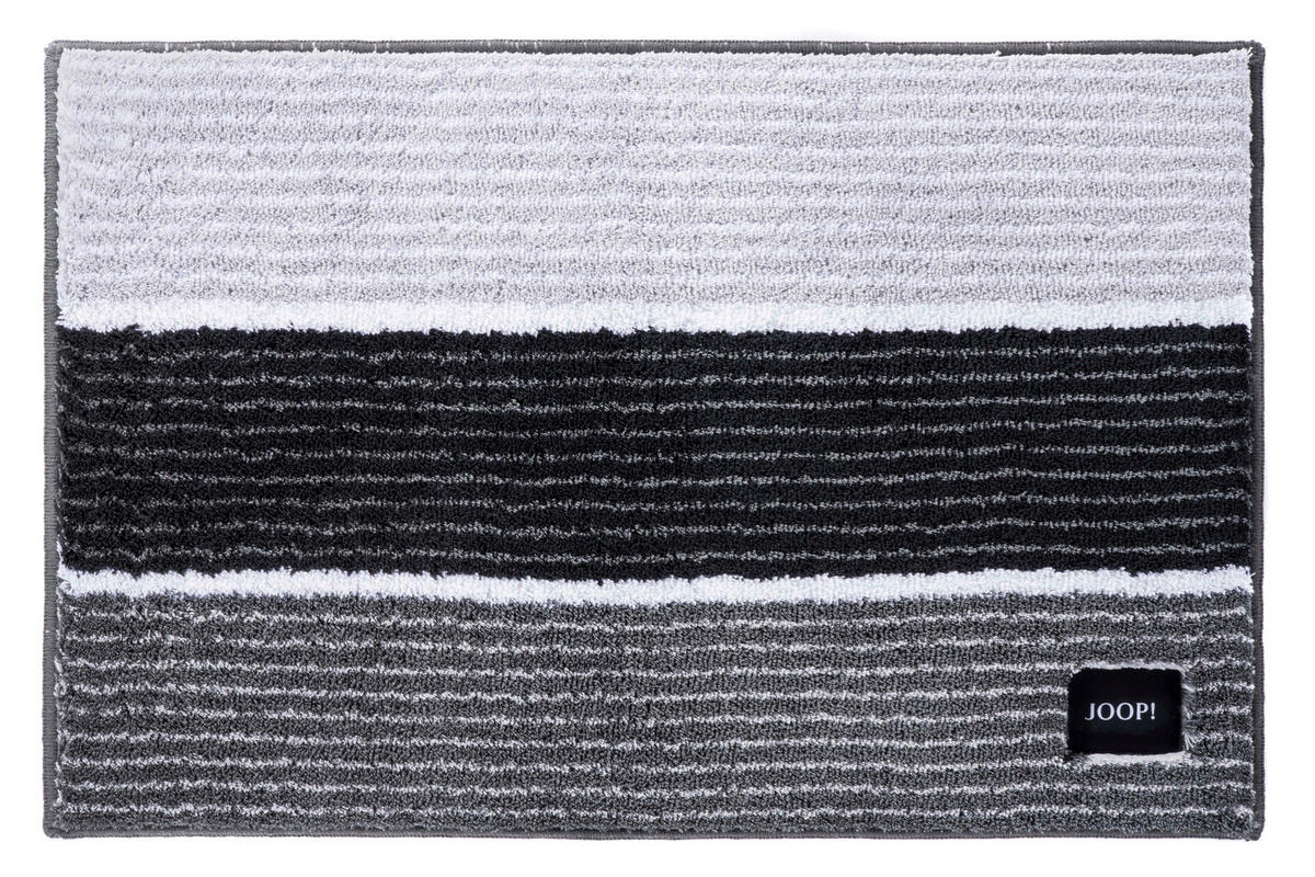 BADTEPPICH Anthrazit 70/120 cm  - Anthrazit, Basics, Textil (70/120cm) - Joop!
