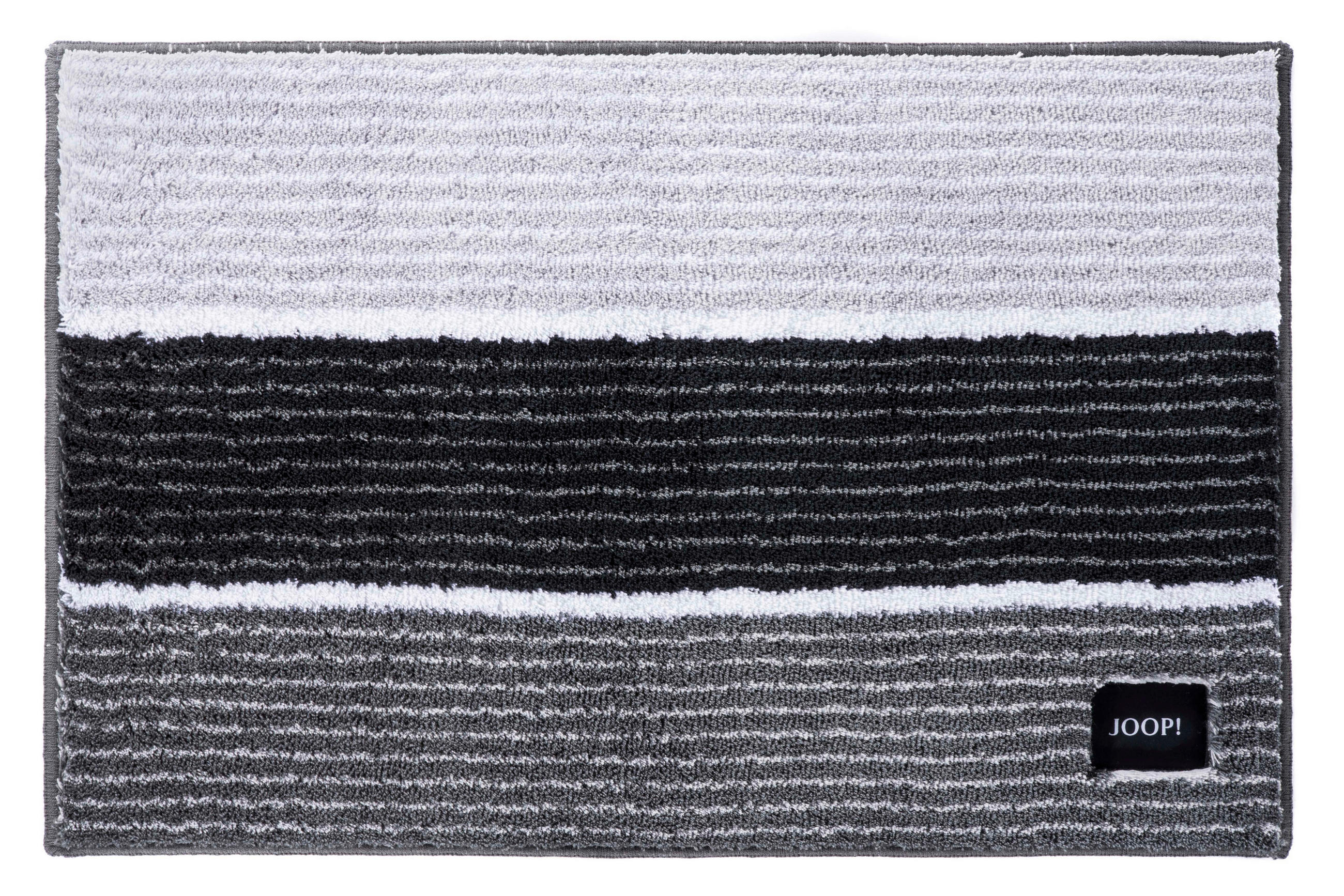 Joop! Badteppich Lines Anthrazit 70x120 cm