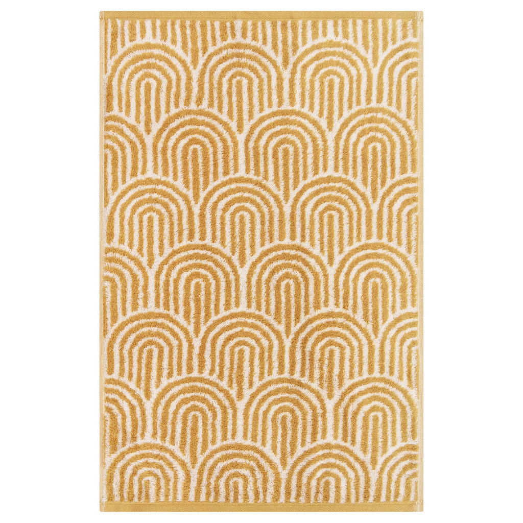 Cawoe RUČNÍK, 50/100 cm, přírodní barvy, barvy zlata, lesní zelená