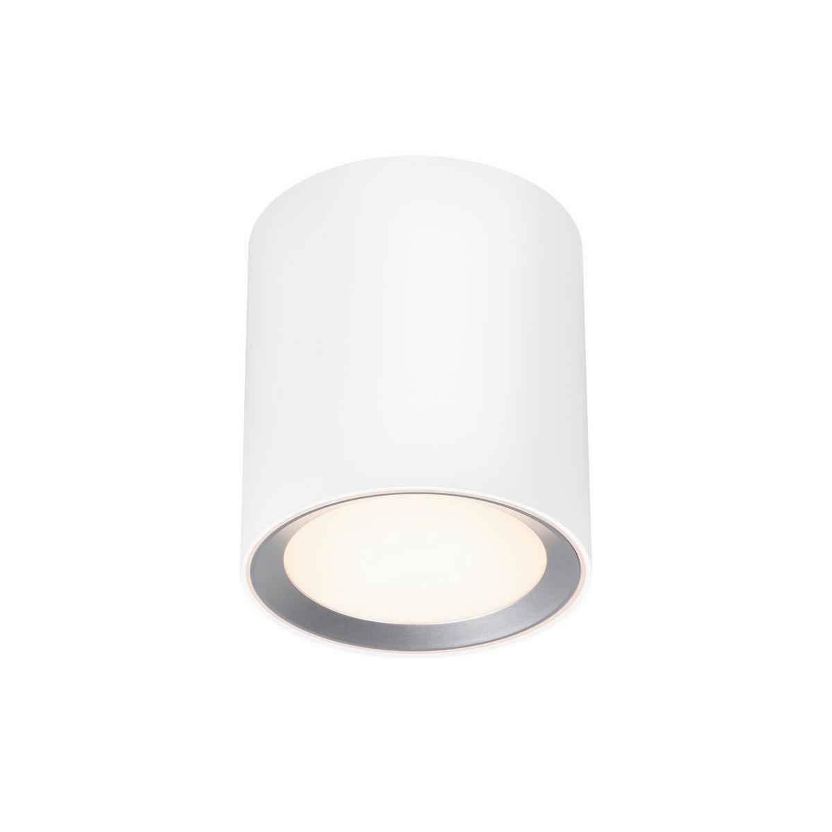 LED-DECKENSTRAHLER 12,5/14 cm   - Weiß, Design, Metall (12,5/14cm) - Nordlux