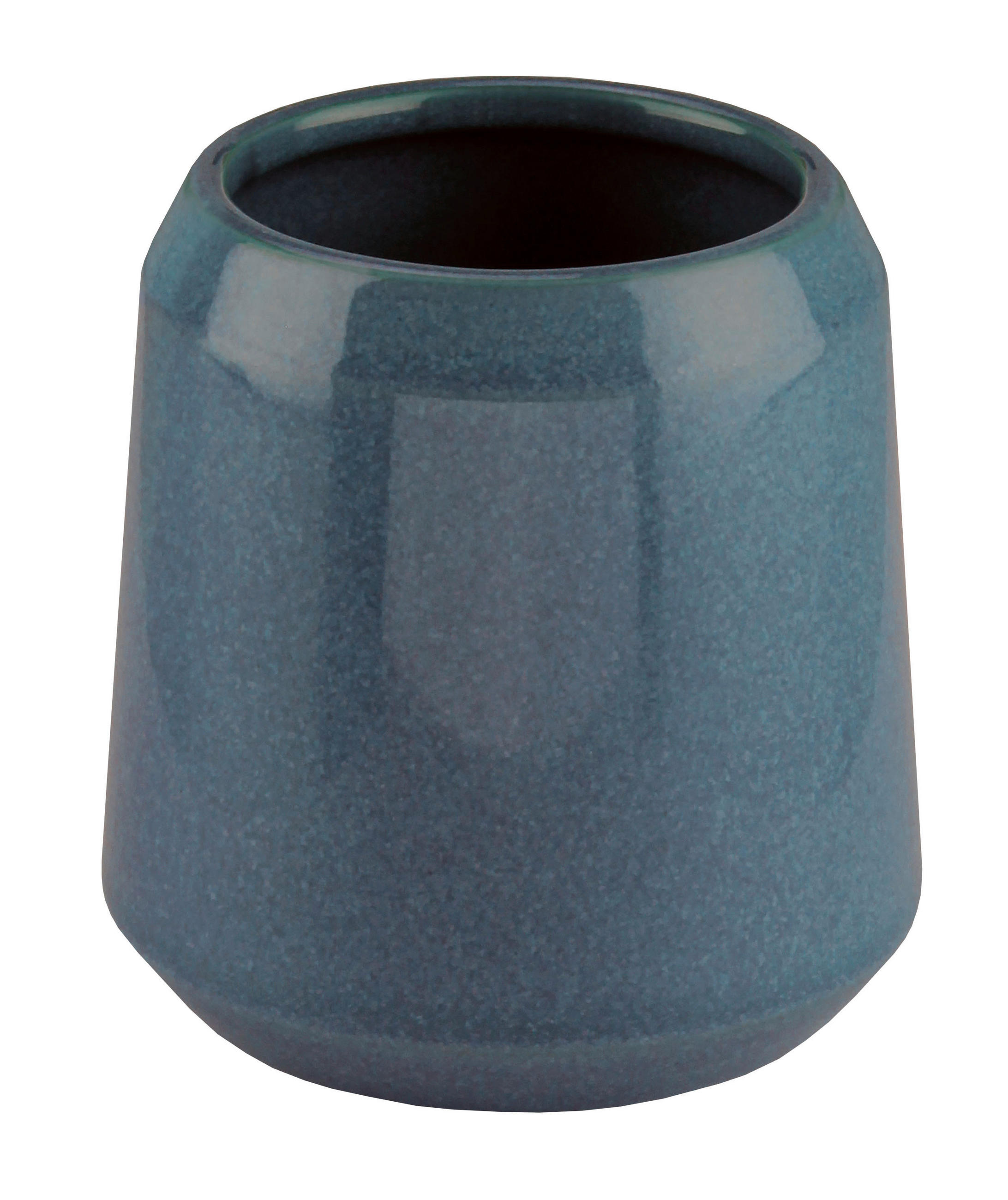 ZAHNPUTZBECHER  - Blau, Basics, Keramik (8,3/10,3cm) - Kleine Wolke