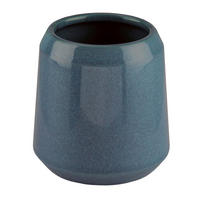 ZAHNPUTZBECHER  - Blau, Basics, Keramik (8,3/10,3cm) - Kleine Wolke