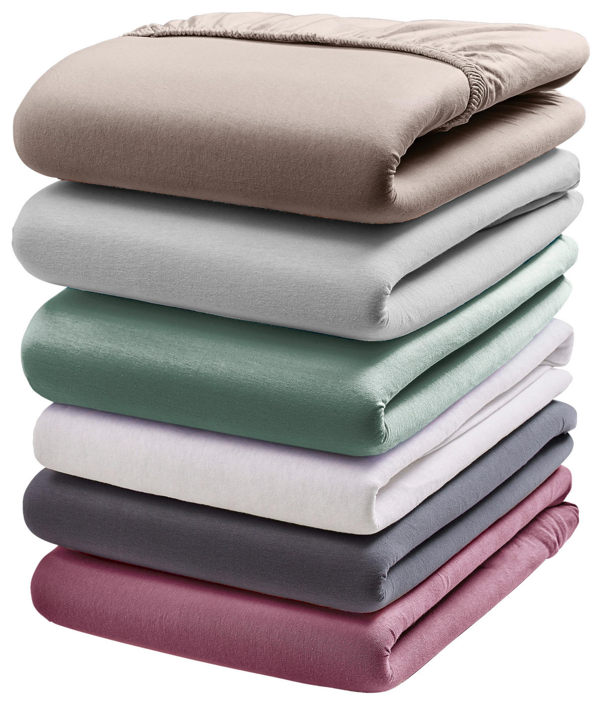 Flanell-Spannleintuch 100/200 cm Biber  - Weiß, KONVENTIONELL, Textil (100/200cm) - Esposa