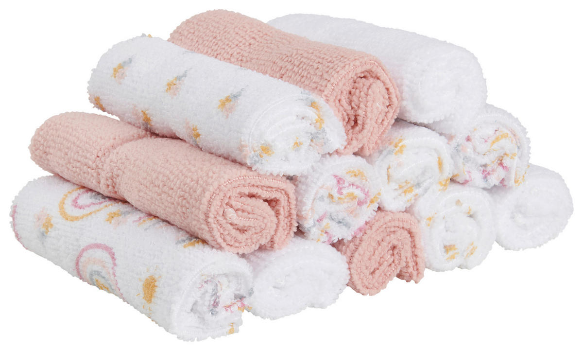 ŽÍNKA - oranžová/bílá, Basics, textil (22/22cm) - My Baby Lou