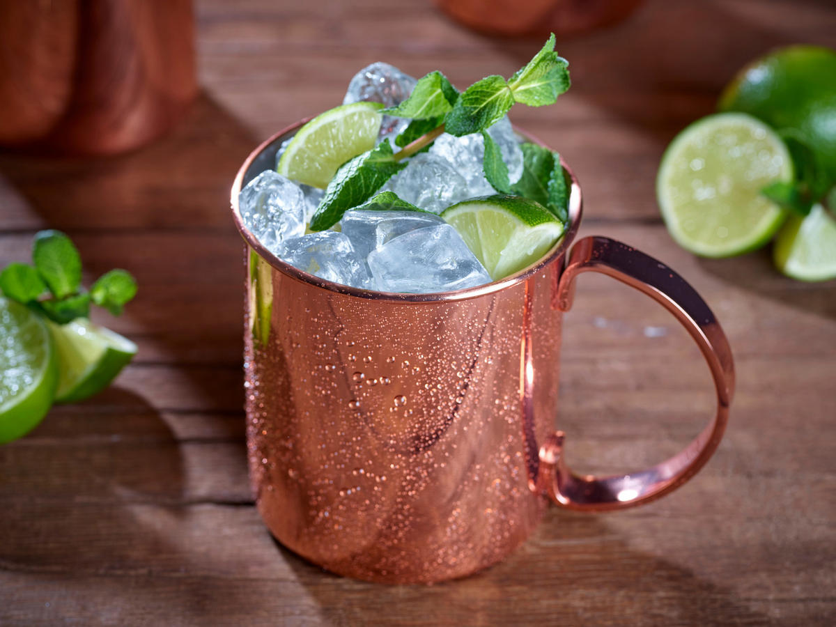 MOSCOW MULE BÖGRE  - rézszínű, Basics, fém (16,2/11,4/11,3cm) - Echtwerk