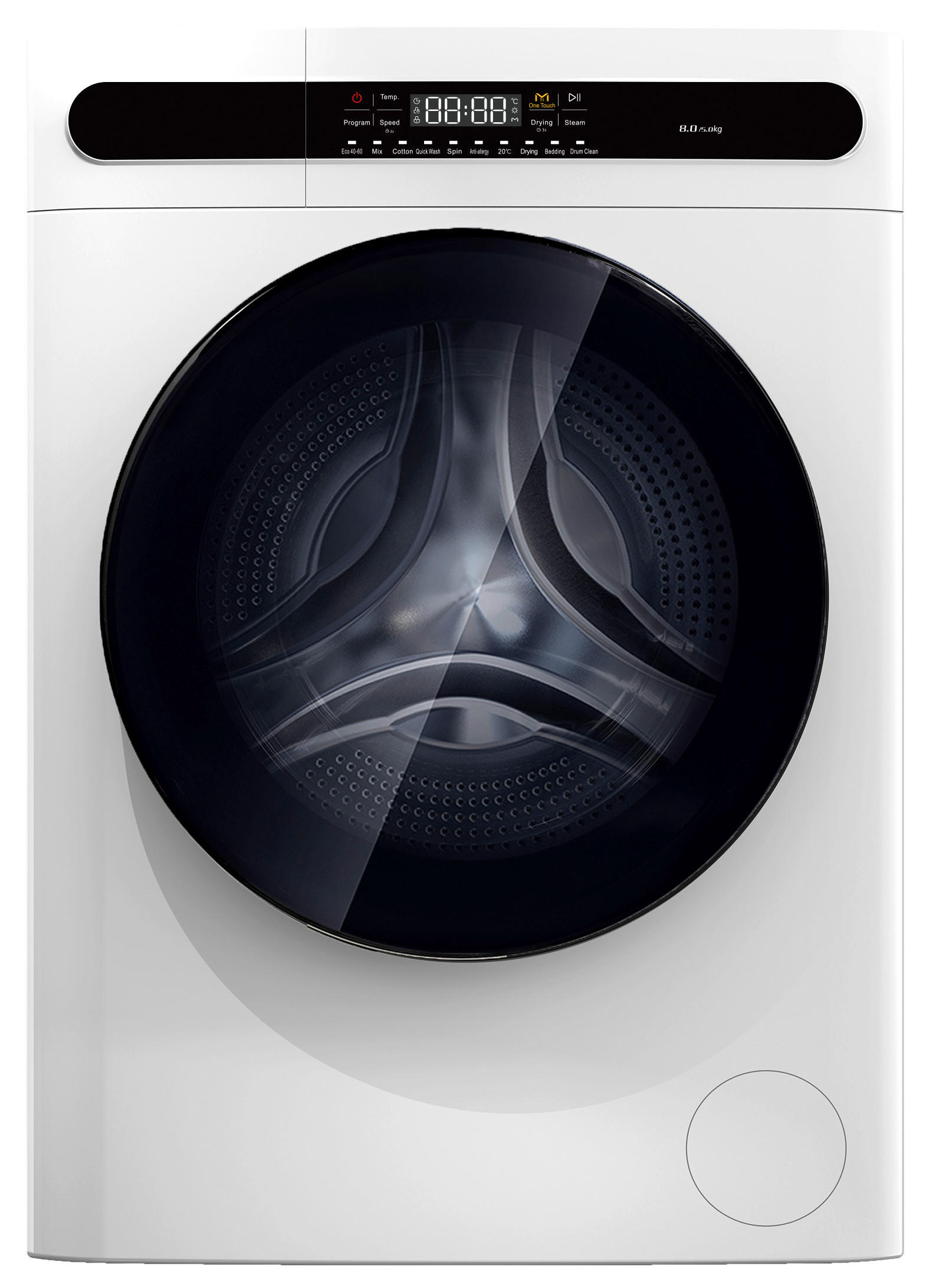 WASCHTROCKNER WT8+5AD  - Weiß, Trend, Kunststoff (60/85/52cm) - PKM