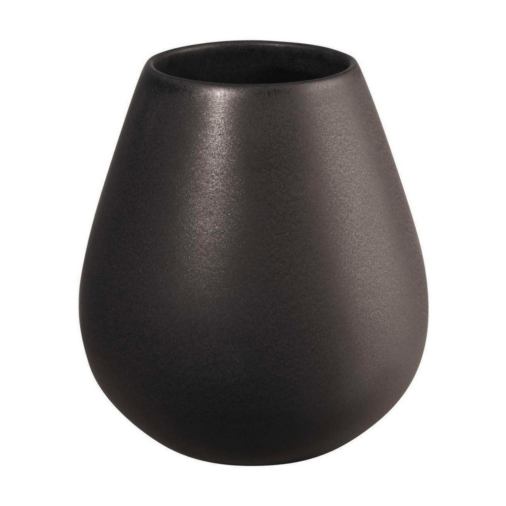ASA VÁZA, keramika, 18 cm - čierna