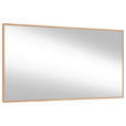 WANDSPIEGEL 119/62/3 cm  - Eichefarben, Design, Glas/Holz (119/62/3cm) - Novel