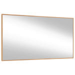 WANDSPIEGEL 119/62/3 cm  - Eichefarben, Design, Glas/Holz (119/62/3cm) - Novel