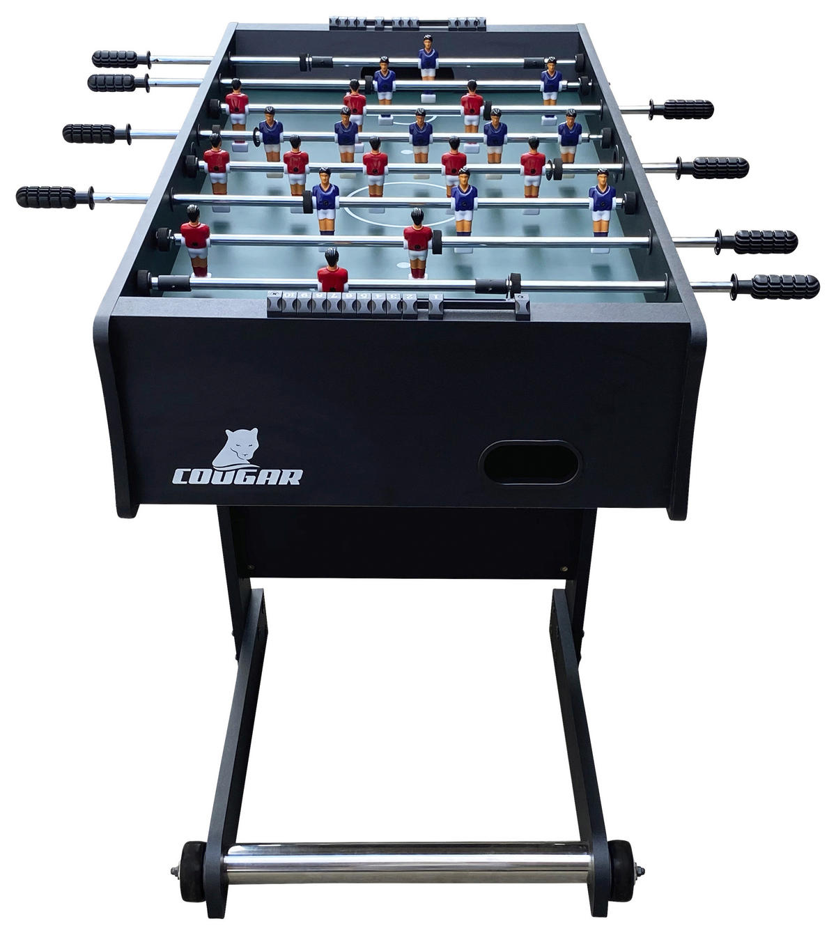 SCORPION KICK TS FUßBALLTISCH - Schwarz, KONVENTIONELL, Holz (61/81/122cm) - Ambia Garden