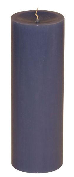 VÁLCOVÁ SVÍČKA - tmavě modrá, Basics (6,7/20cm) - Steinhart
