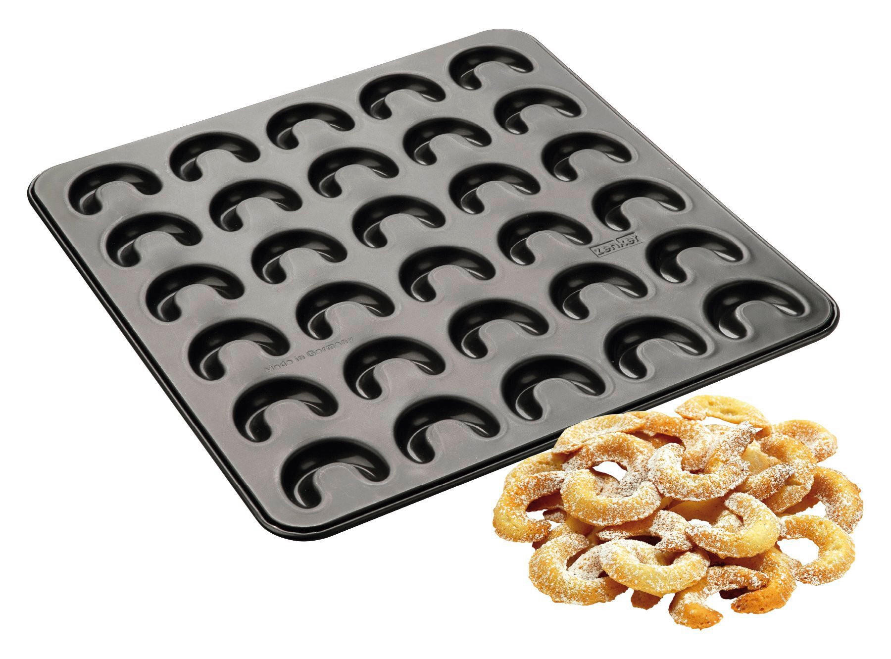 VANILLEKIPFERLFORM 32/31/1,5 cm  - Basics, Metall (32/31/1,5cm) - Zenker
