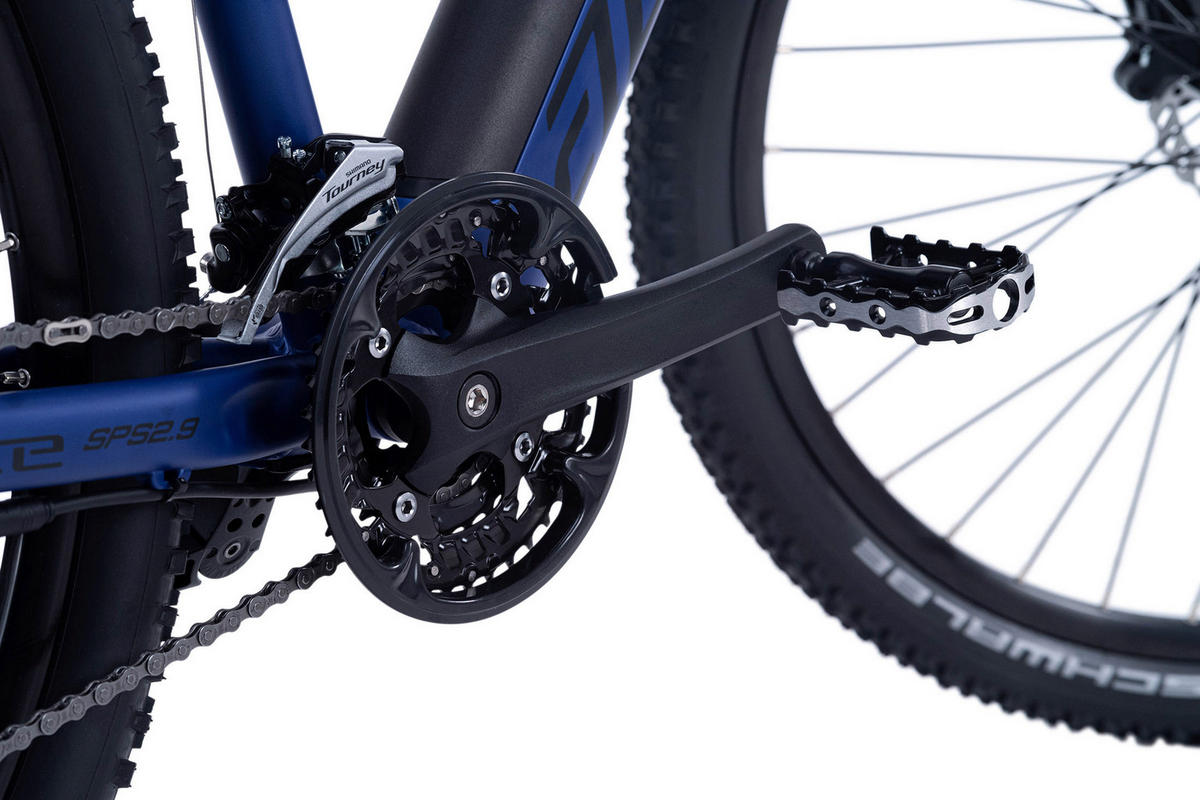 ELEKTROFAHRRAD ENFORCE 221E 29 Zoll  - Blau, Basics, Metall (180/70/100cm)