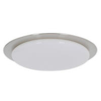 LED-DECKENLEUCHTE 42 cm  - Chromfarben/Weiß, Basics, Kunststoff/Metall (42cm) - Näve