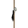 GARDEROBENPANEEL  in 8/185/4 cm  - Eichefarben, Design, Holzwerkstoff/Metall (8/185/4cm)