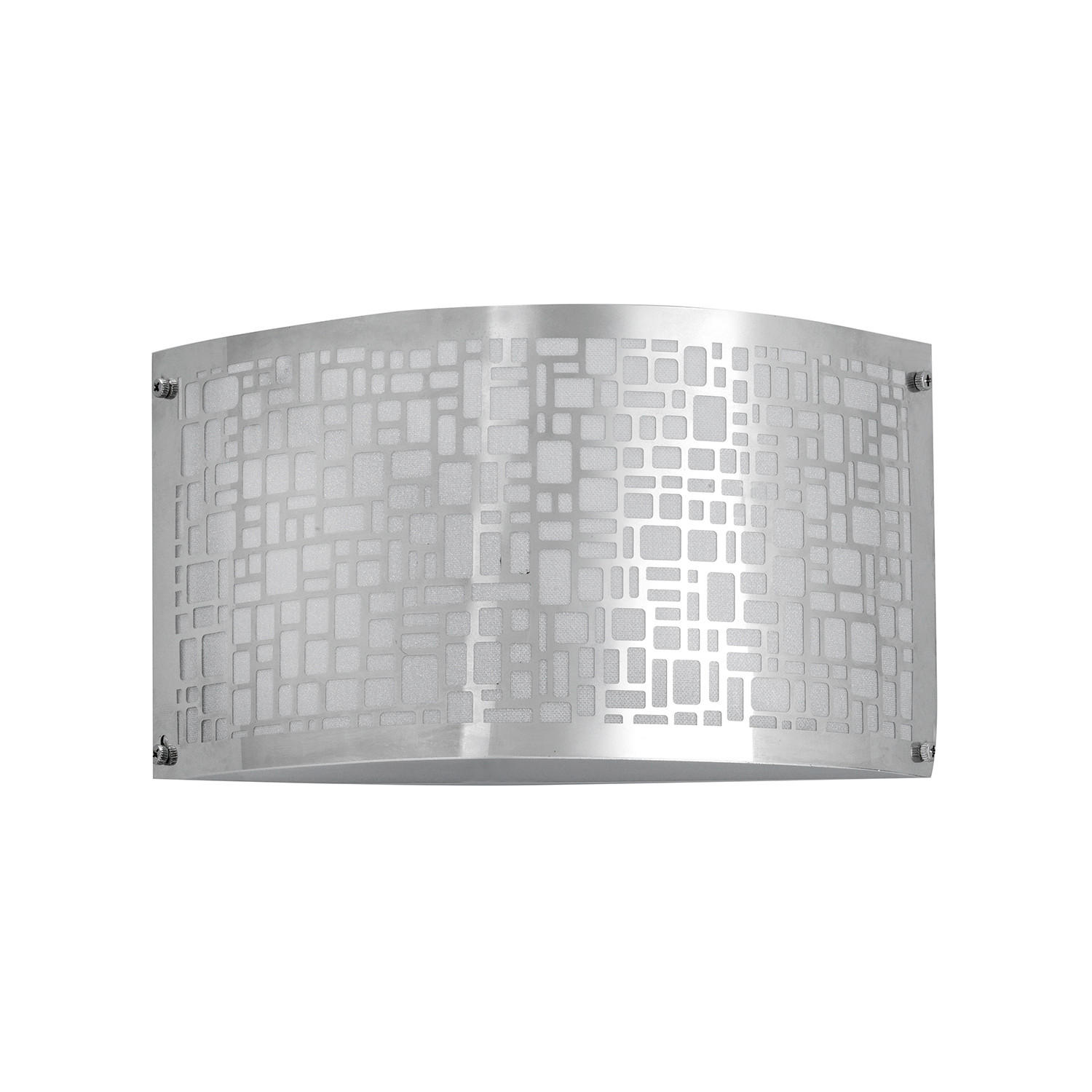 WANDLEUCHTE Bruce 30/17/17 cm   - Chromfarben, Basics, Metall (30/17/17cm)