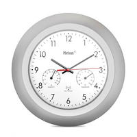 FUNKUHR  Silberfarben 30 cm  - Silberfarben, Basics, Kunststoff (30cm)