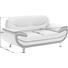 ZWEISITZER-SOFA Lederlook Grau, Dunkelbraun - Chromfarben/Dunkelbraun, Basics, Textil/Metall (175/85/87cm) - Ti`me ZWEISITZER-SOFA Lederlook Grau, Dunkelbraun - Chromfarben/Dunkelbraun, Basics, Textil/Metall (175/85/87cm) - Ti`me