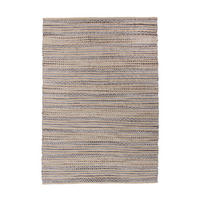 HANDWEBTEPPICH  Wohnzimmer 160/230 cm Grau rechteckig  - Grau, Basics, Textil (160/230cm) - Kayoom