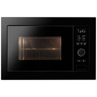 MIKROWELLE KMG380  - Schwarz, Basics, Glas/Metall (59,5/38,8/39,9cm) - Oranier
