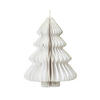 DEKOWEIHNACHTSBAUM  - Weiß, Basics, Papier (30,00/30,00/40,00cm) - X-Mas
