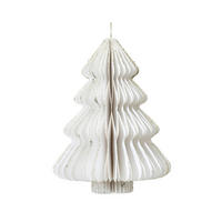 DEKOWEIHNACHTSBAUM  - Weiß, Basics, Papier (30,00/30,00/40,00cm) - X-Mas