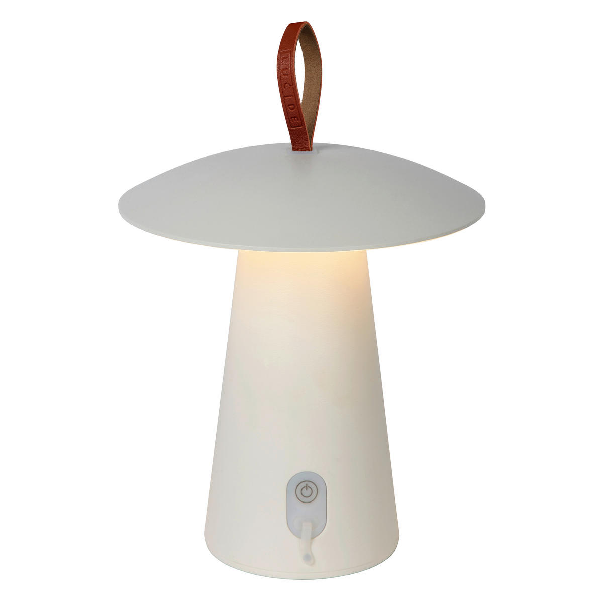 LED-AUßENLEUCHTE La Donna 19.7/19.7/29.2 cm   - Weiß, KONVENTIONELL, Metall (19.7/19.7/29.2cm) - Lucide