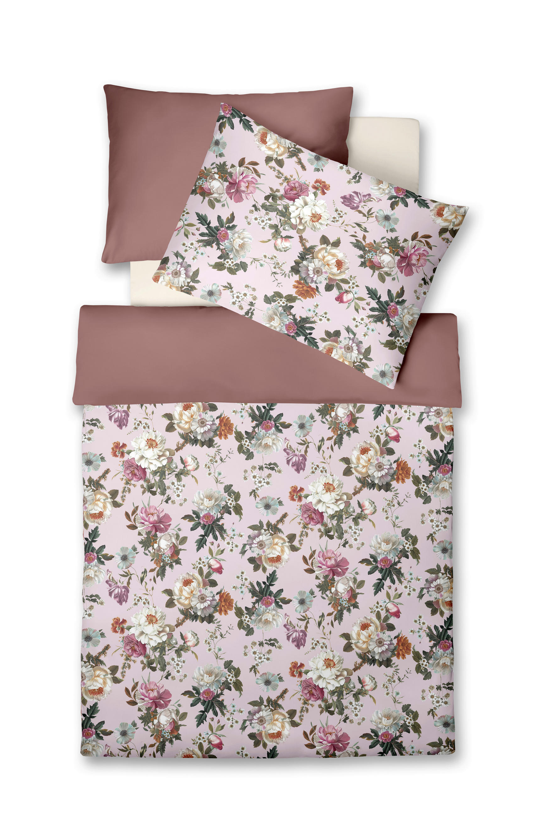POVLEČENÍ, makosatén, 140/200 cm  - Romantický / Rustikální, textil (140/200cm) - Fleuresse