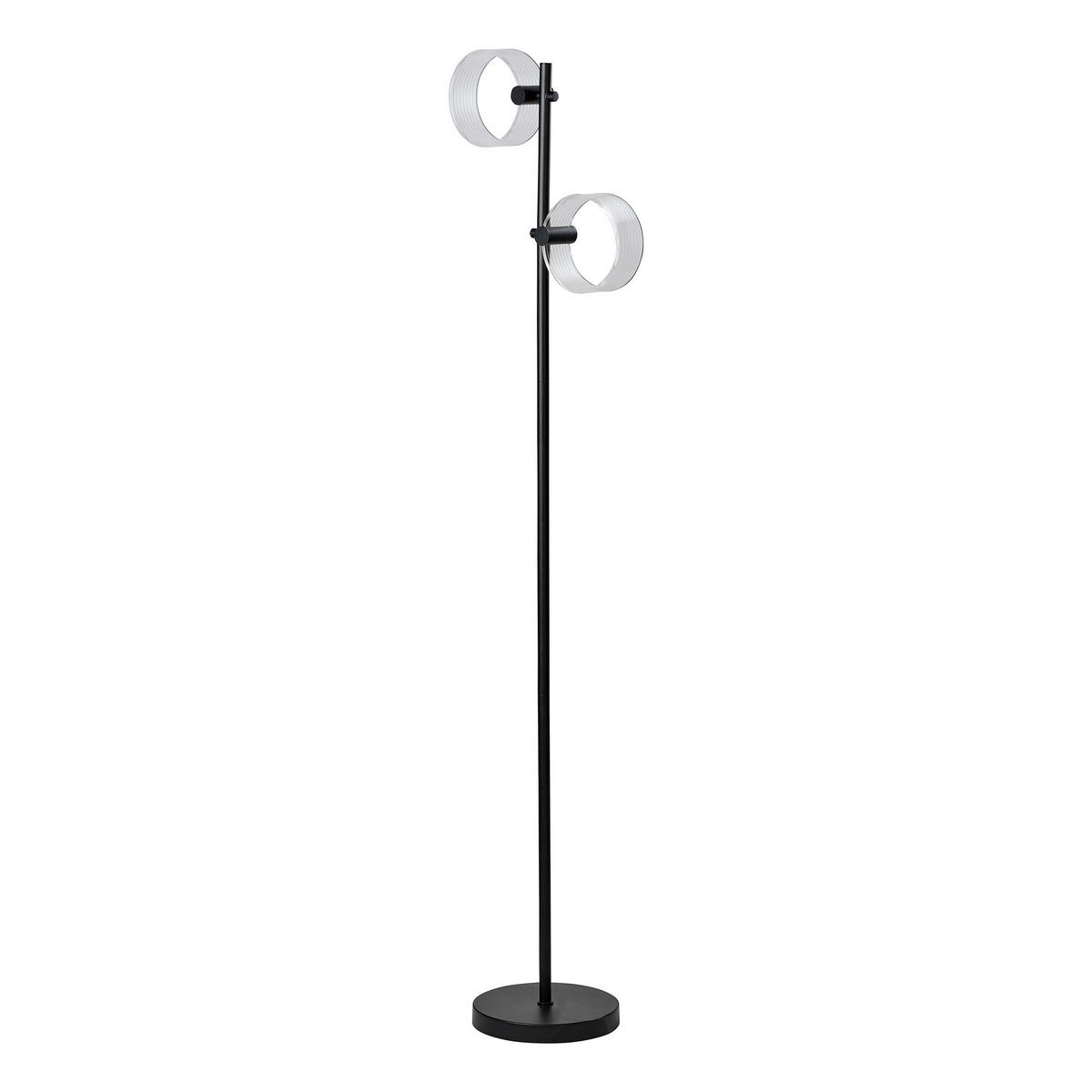 LED-STEHLEUCHTE 34/23/152,5 cm    - Schwarz, Design, Kunststoff (34/23/152,5cm) - Osram