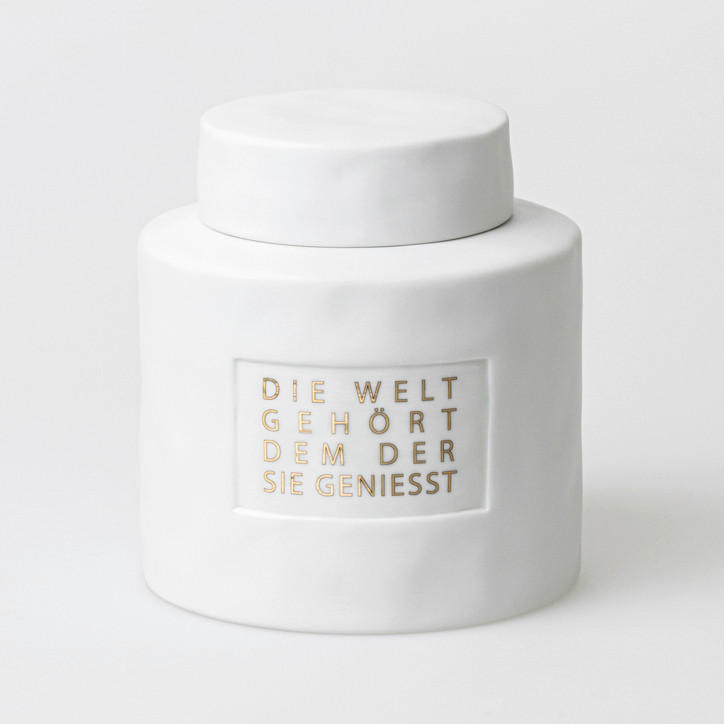 DEKODOSE - Weiss, Basics, Keramik (18,5/18,5/20cm) - Räder