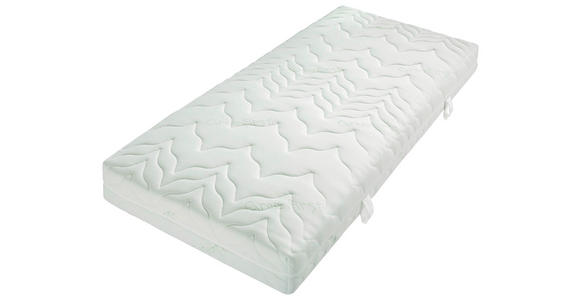 TASCHENFEDERKERNMATRATZE Höhe ca. 22 cm  - Weiß, Basics, Textil (100/200cm) - Xora