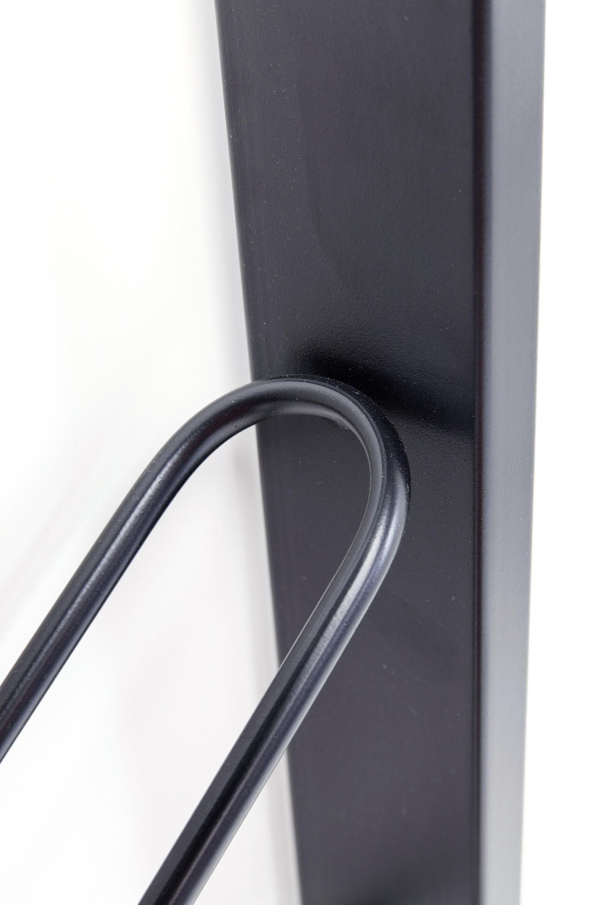 WEINREGAL 36/160/6 cm  - Schwarz, Design, Metall (36/160/6cm) - Kare-Design