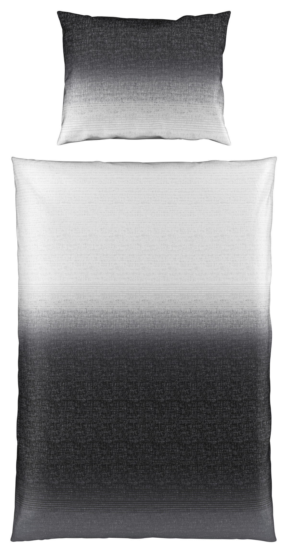 POSTELJINA SA DVA LICA 140/200 cm saten antracit  - antracit, Osnovno, tekstil (140/200cm) - Esposa
