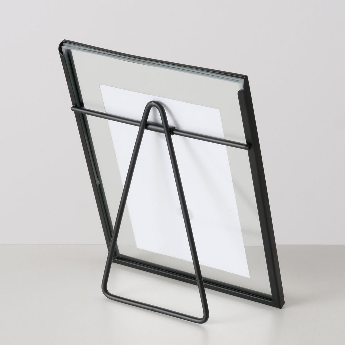 BILDERRAHMEN 15/6,5/19,5 cm  - Schwarz, Basics, Glas/Metall (15/6,5/19,5cm)