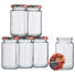 EINMACHGLAS-SET - Transparent/Multicolor, Basics, Glas/Metall (0,37l) EINMACHGLAS-SET - Transparent/Multicolor, Basics, Glas/Metall (0,37l)