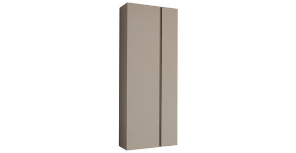 GARDEROBENSCHRANK 60/165/33 cm - Taupe, Design, Holzwerkstoff (60/165/33cm) - Moderano