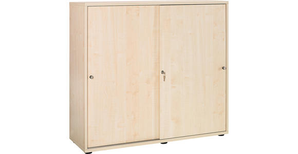 AKTENSCHRANK 120/110/40 cm  - Ahornfarben, KONVENTIONELL, Holzwerkstoff (120/110/40cm) - Venda