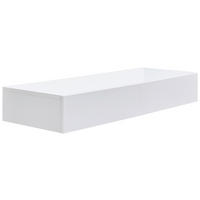 KONZOLOVÝ STOLEK, bílá, 110/40/16 cm - bílá, Design, kompozitní dřevo (110/40/16cm) - Hom`in