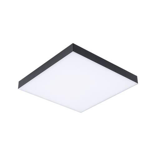LED-PANEEL 29,5/29,5/6,4 cm  - Schwarz, Basics, Metall (29,5/29,5/6,4cm) - Paulmann