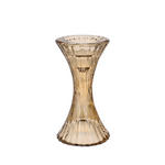 KERZENHALTER - Bernsteinfarben, Basics, Glas (7/13/7cm) - Ambia Home