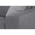 SCHLAFSOFA Mikrofaser Dunkelgrau - Dunkelgrau/Hellgrau, KONVENTIONELL, Kunststoff/Textil (186/101/101cm) - Carryhome