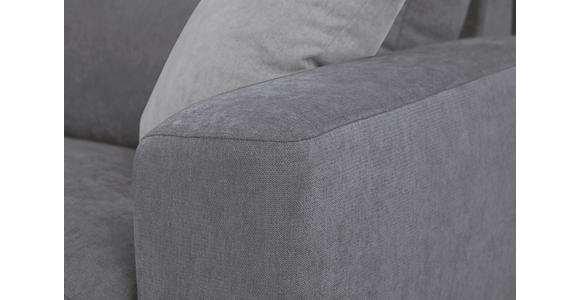 SCHLAFSOFA Mikrofaser Dunkelgrau - Dunkelgrau/Hellgrau, KONVENTIONELL, Kunststoff/Textil (186/101/101cm) - Carryhome