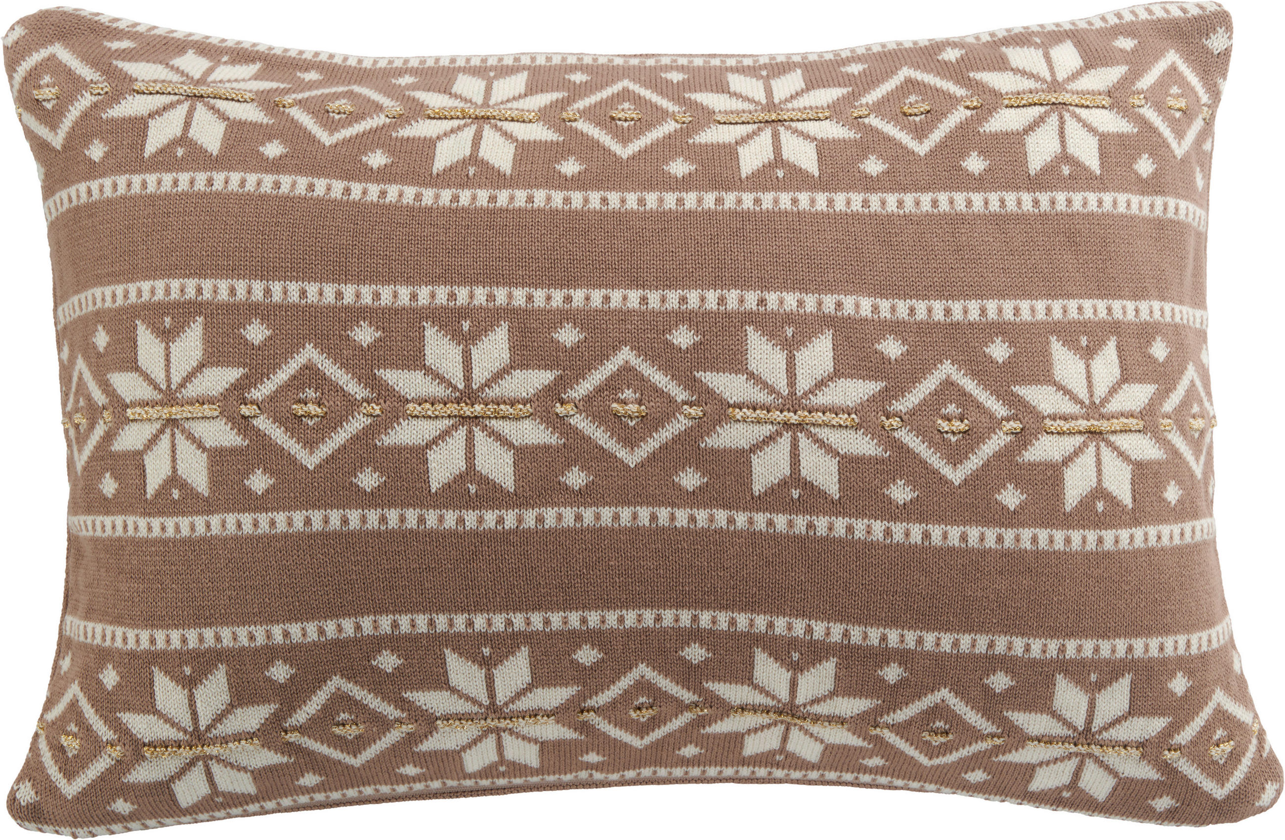 DEKORAČNÍ POLŠTÁŘ 40/60 cm - přírodní barvy/červená, Trend, textil (40/60cm) - X-Mas