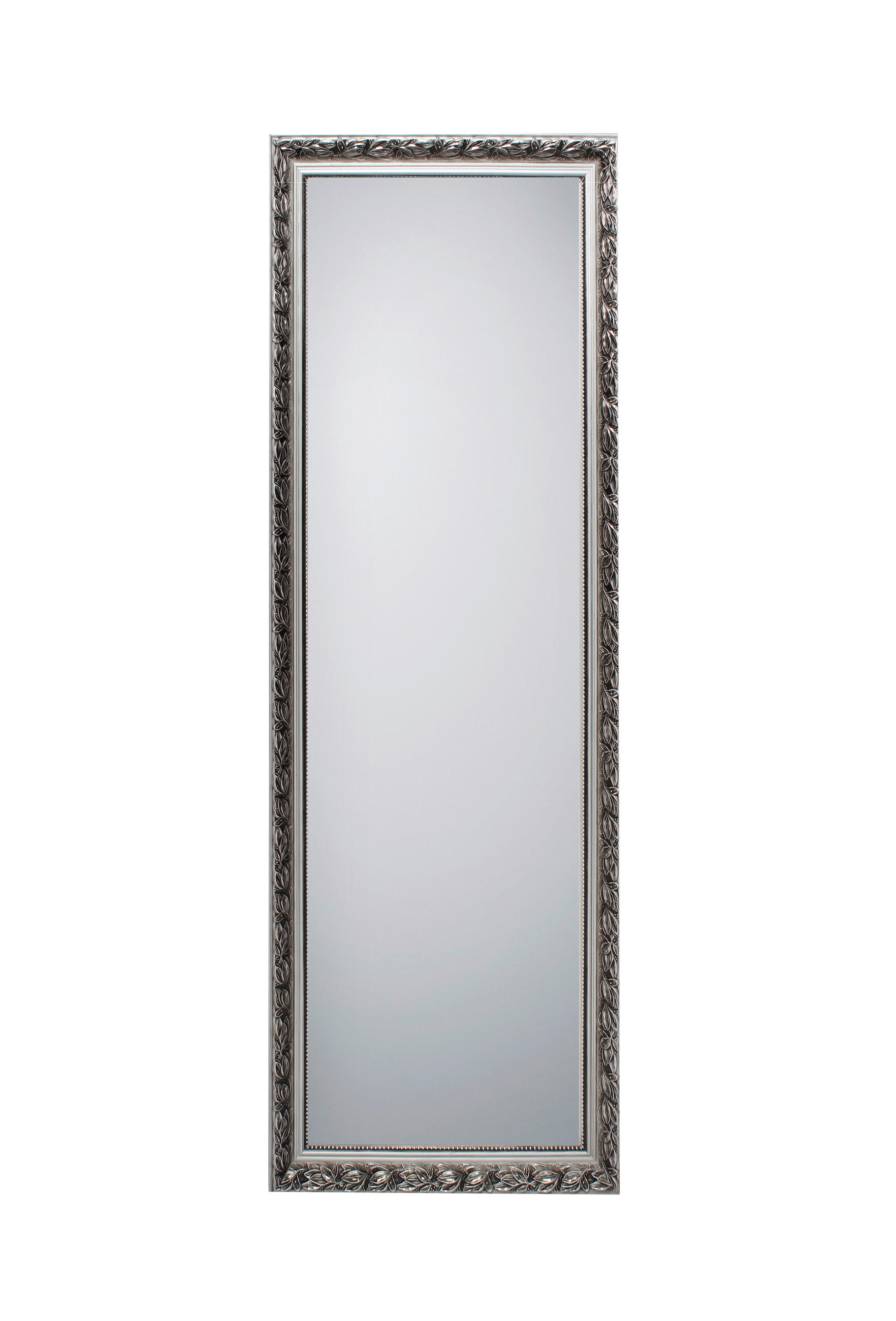 WANDSPIEGEL 50/150/3,5 cm    in rechteckig  - Silberfarben, Trend, Glas/Holz (50/150/3,5cm) - Boxxx