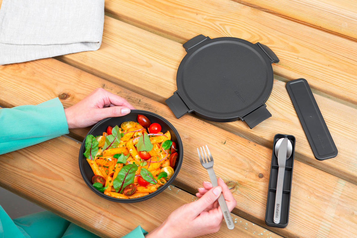 SADA PŘÍBORŮ, nerezová ocel, třídílné - Basics, kov/plast (18.5/2.3/4.5cm) - Brabantia