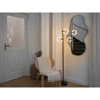 LED-STEHLEUCHTE 34/23/152,5 cm    - Schwarz, Design, Kunststoff (34/23/152,5cm) - Osram