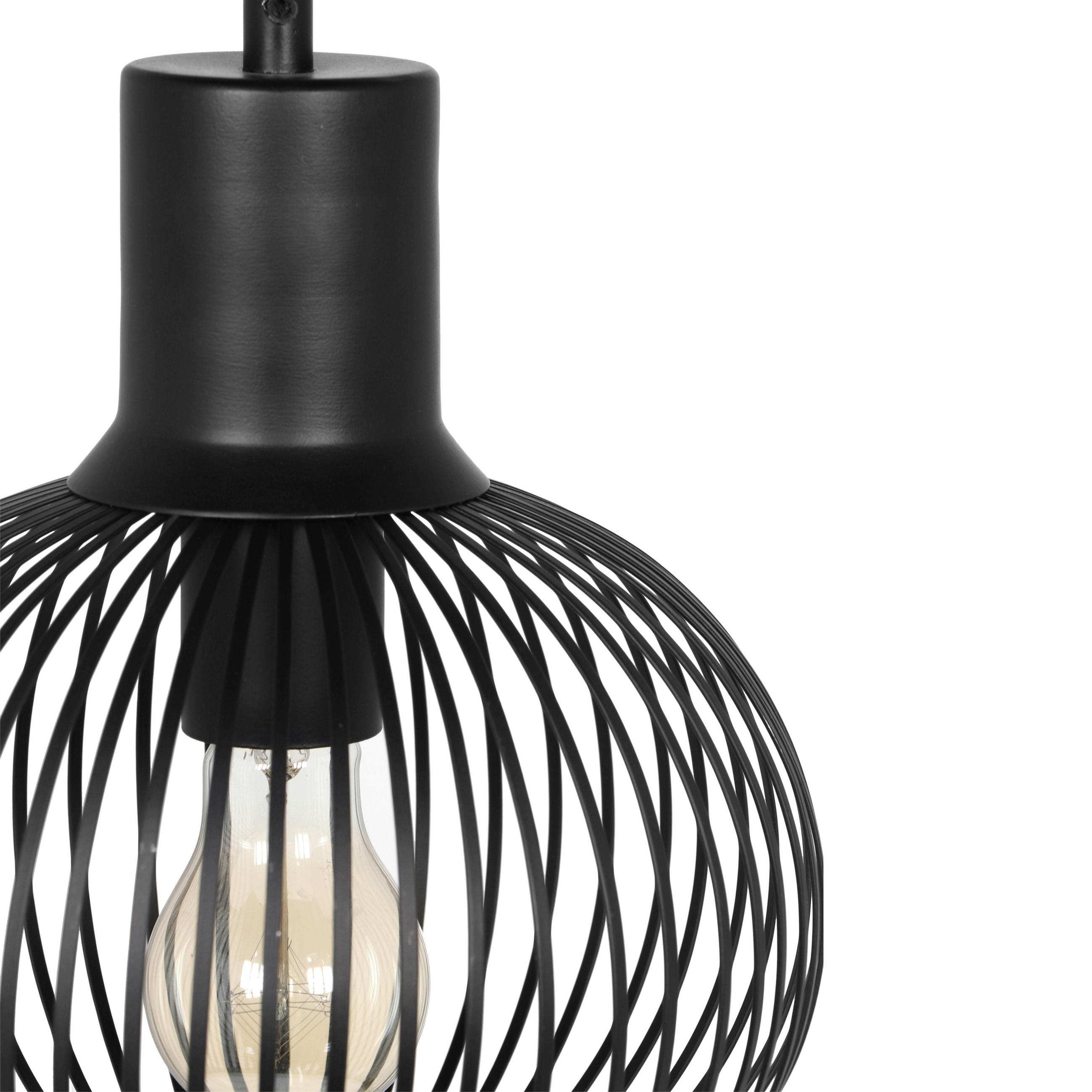 PENDELLEUCHTE 23/150 cm   - Schwarz, Design, Metall (23/150cm) - Trio Leuchten