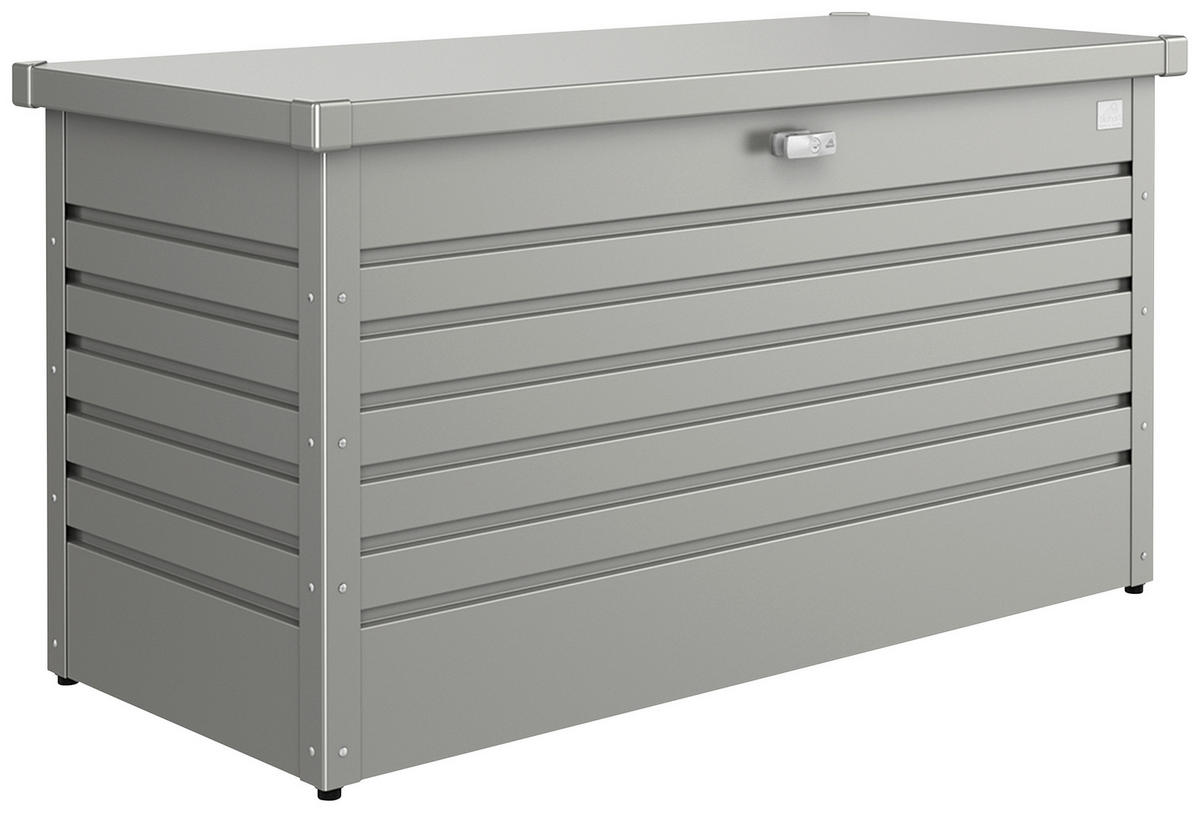 KISSENBOX - Grau, Basics, Metall (134/71/62cm) - Biohort