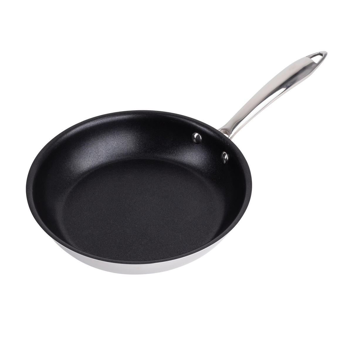 PFANNENSET Edelstahl 2-teilig  - Edelstahlfarben, Basics, Metall (26/9/44.5cm)